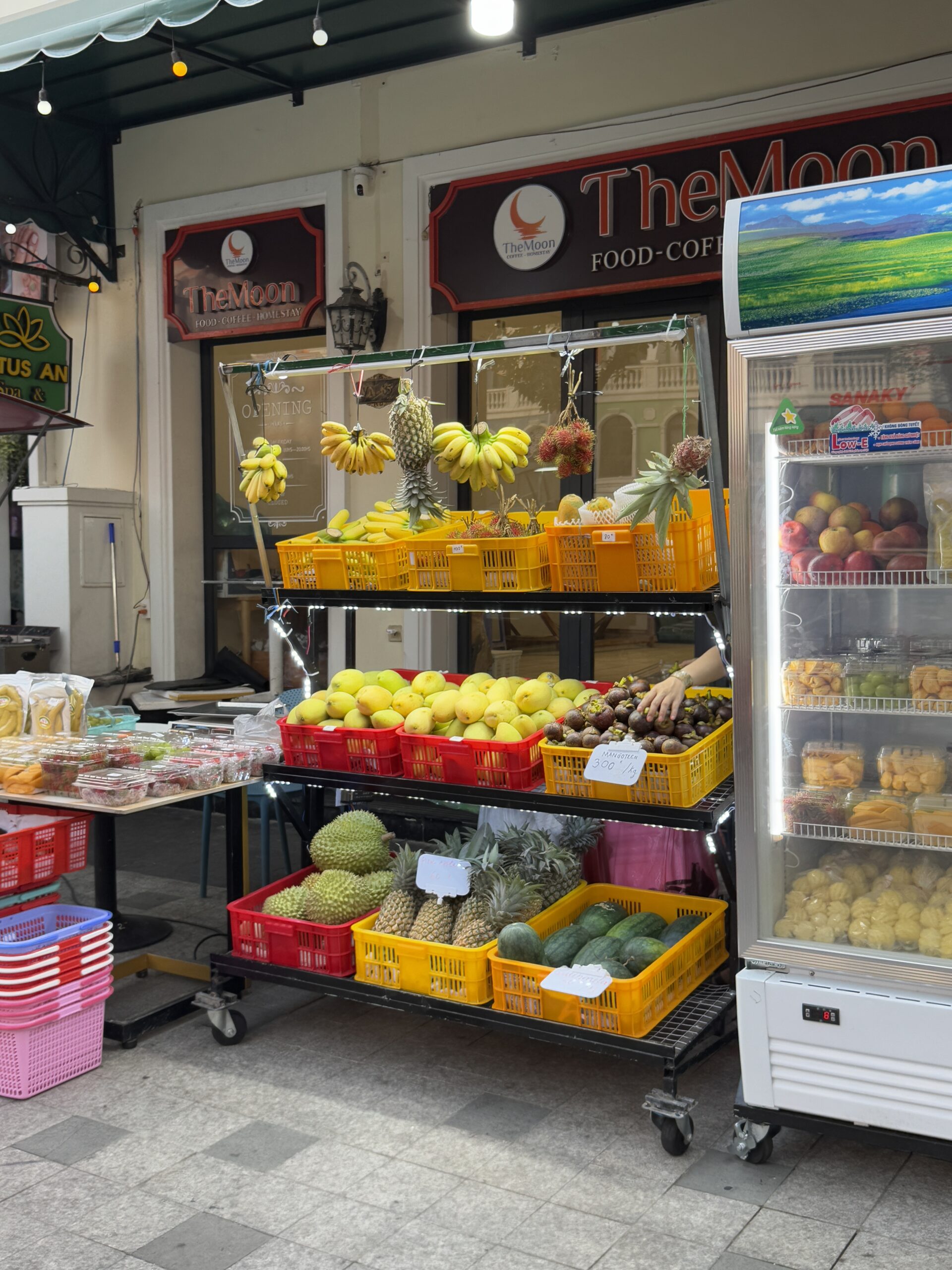 베트남 푸꾸옥에서 생 두리안 사 먹기! 현지 가격 및 북부 구입 장소 1 푸꾸옥 과일 시장